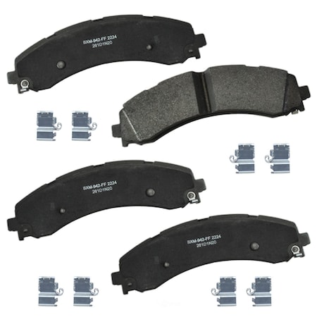 Stop By Bendix Stop Sbm2224 Stop Semi-Metallic Brake Pad SBM2224